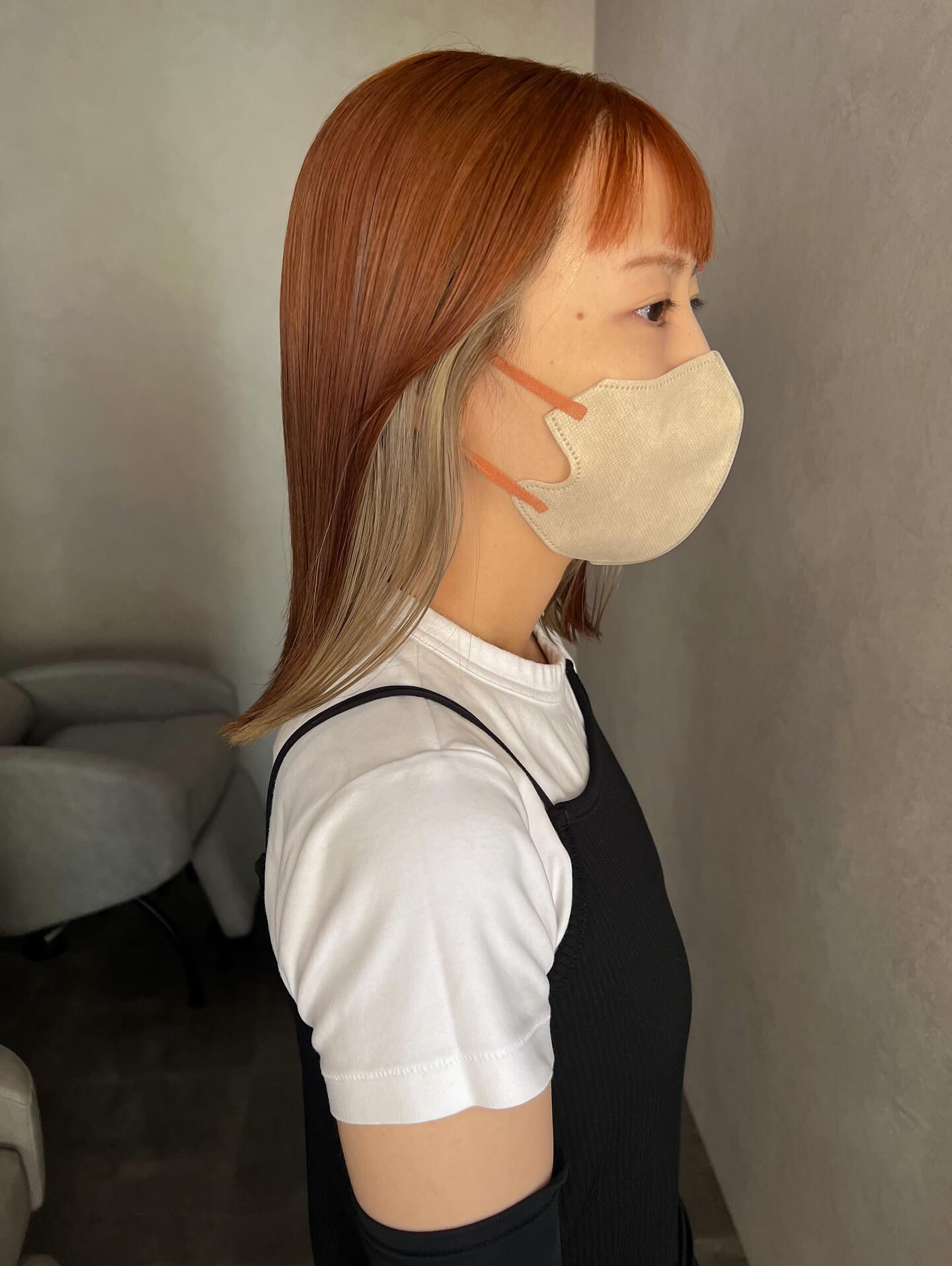 ブリーチなしダブルカラー で