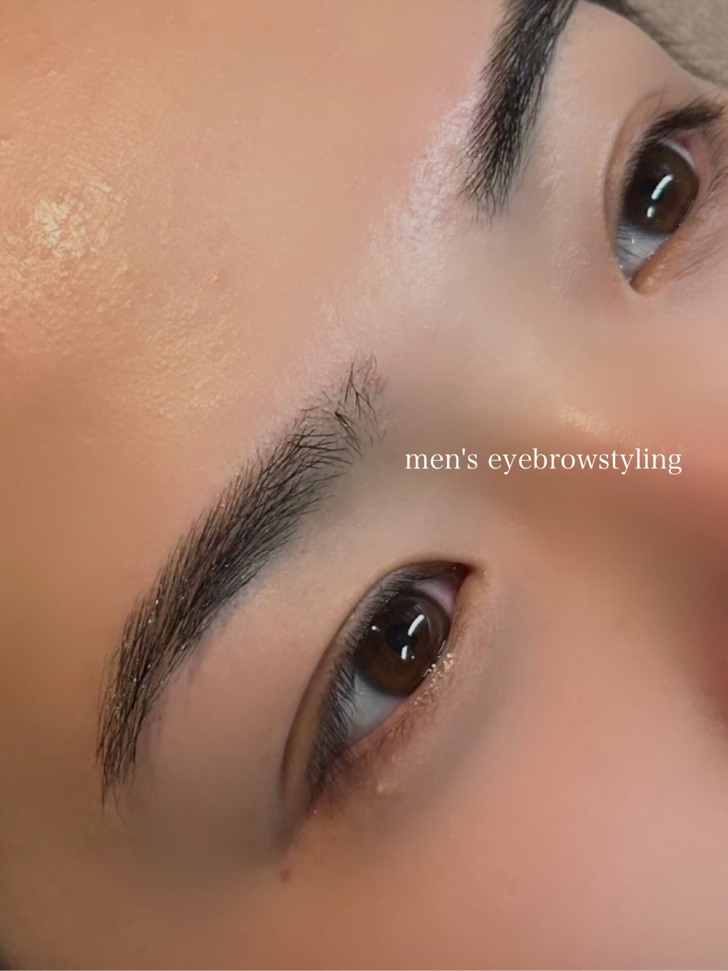 men's eyebrow